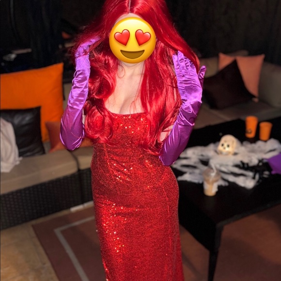 Jessica Rabbit HALLOWEEN COSTUME - Picture 1 of 4